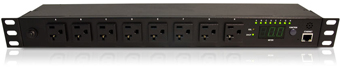 IP-based Switched PDU 8-outlet 15A 5-15P